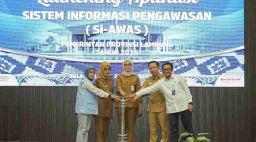 Pemprov Lampung Luncurkan SI AWAS, Perkuat Pengawasan Pemerintahan Berbasis Digital