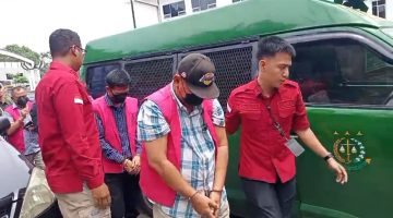 Lima Tersangka Kasus Dugaan Korupsi Proyek Sistem Penyediaan Air Minum (SPAM) Kabupaten Pesawaran Tahun Anggaran 2022